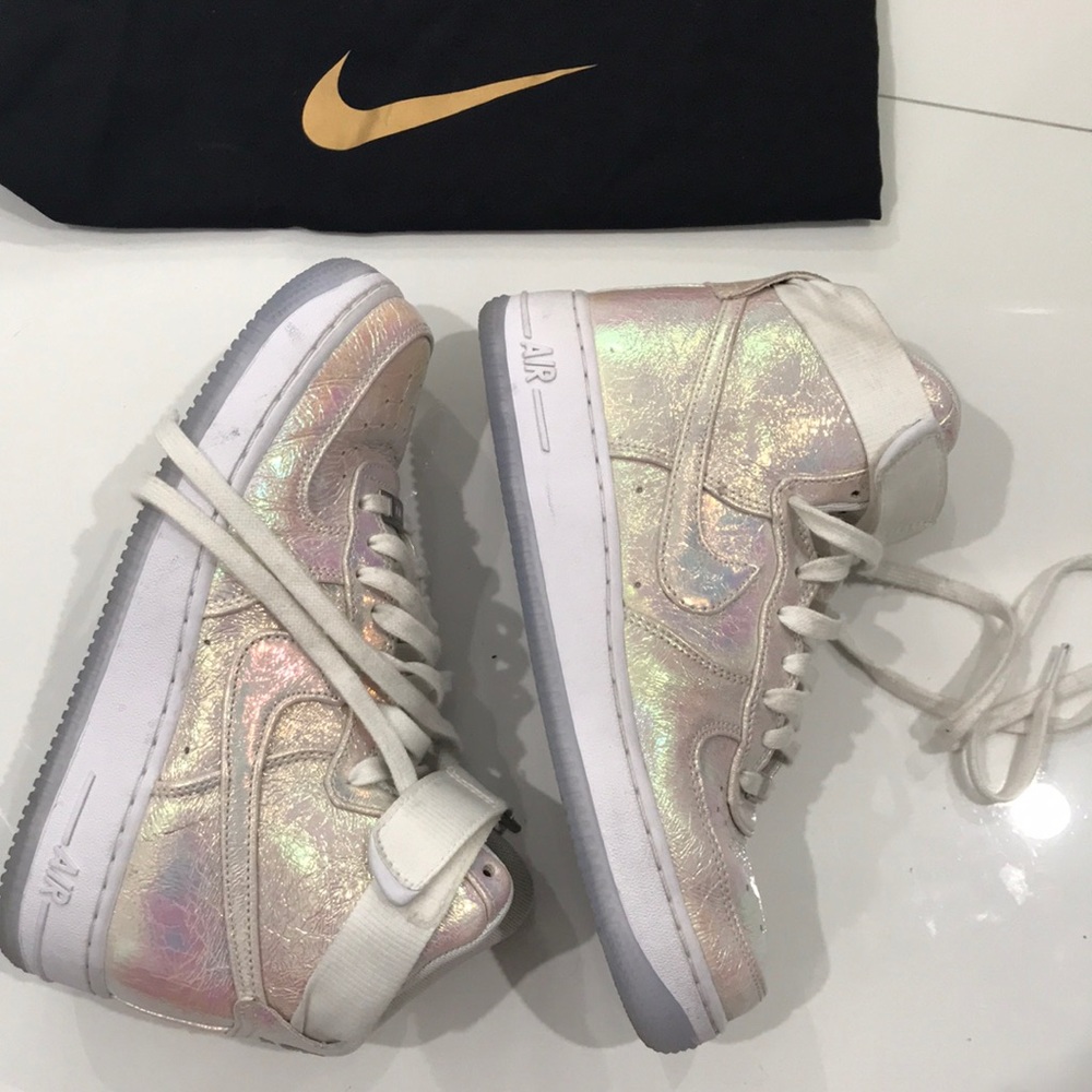Nike Air Force 1 limited edition iridescent